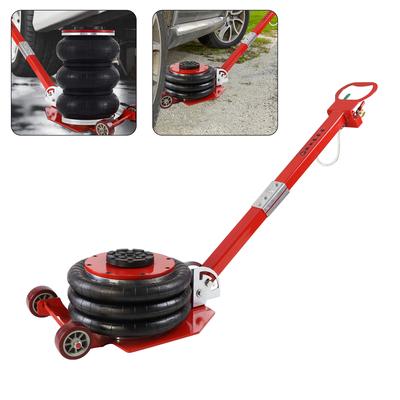 TEMU Pneumatic Car Jack 3 Air Jack, Car Jack Air Jack Inflatable With Folding Handle And , For Car Repair, Triple Rubber , , Ideal For Auto Repair Shops Image