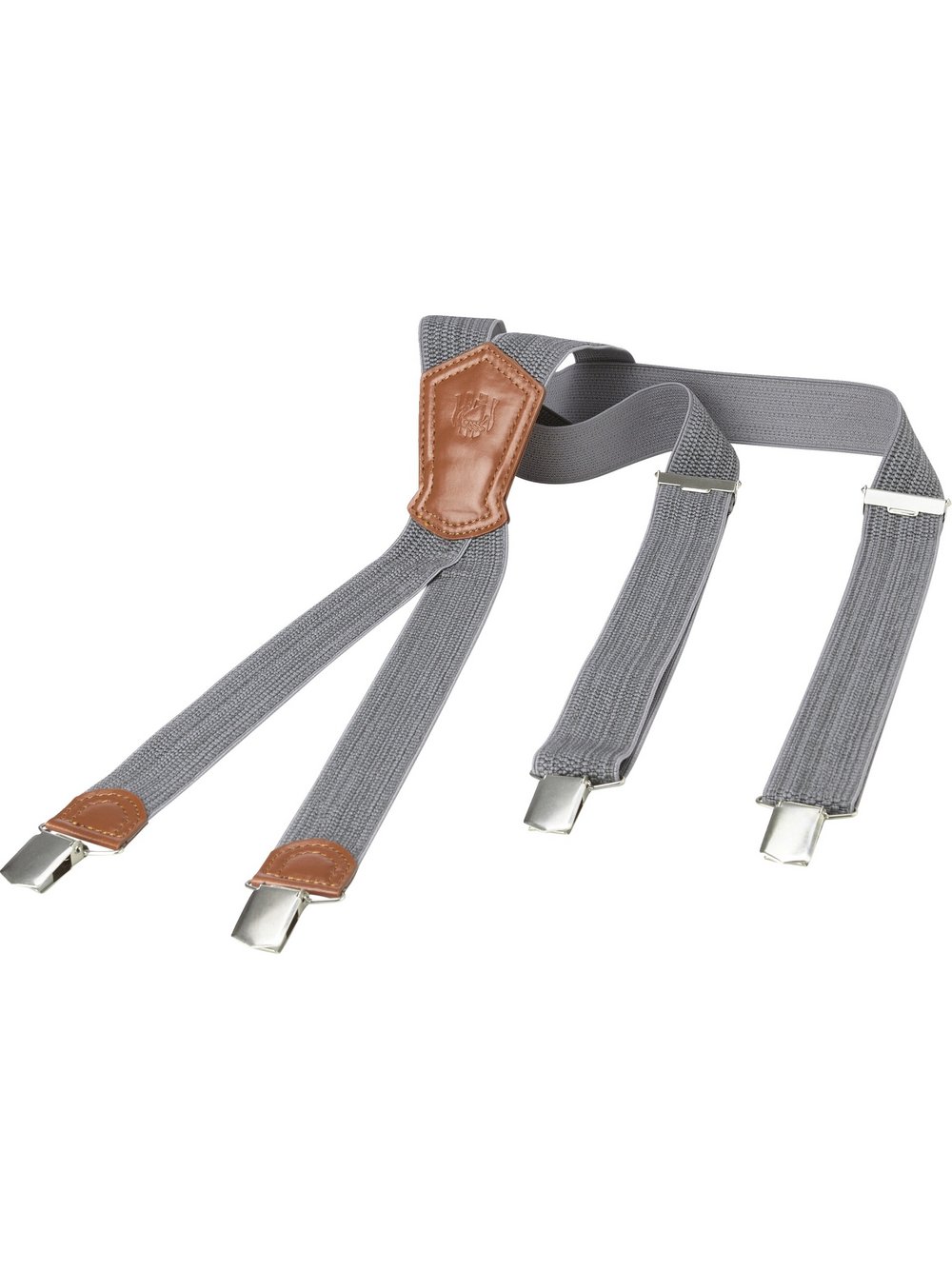 Jan Vanderstorm Hosenträger Herren grau, ONE SIZE Image