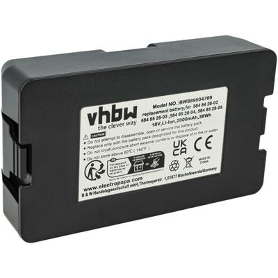 Vhbw - Akku kompatibel mit Gardena sileno life (2019-2020), 1000, 1250, 750, 850 Rasenroboter (2Ah, Image