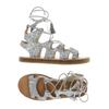 coolway Damen Sandale, Gr. 39, silber, kein Etikett