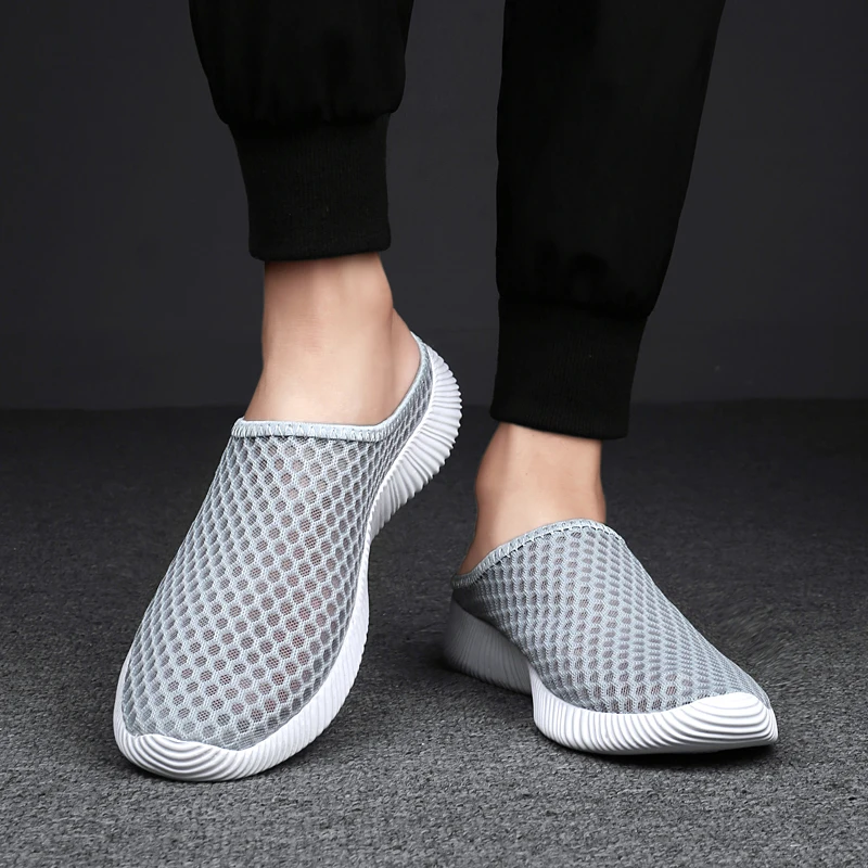 Sommer Casual Frauen Schuhe Hausschuhe Mode Atmungsaktive Wanderschuhe Mesh Flache Hausschuhe Turnschuhe Gym Schuh Outdoor Weibliche Schuhe
