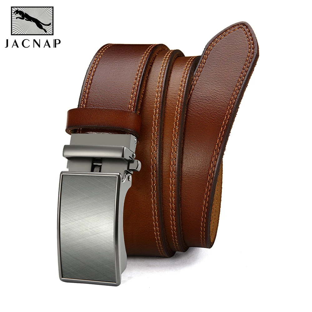 Berühmte Marke Gürtel Männer Herren Gürtel Qualität Echtes Luxus Leder Gürtel Für Männer Gürtel Männlich Strap Männlich Metall Automatische Schnalle Image