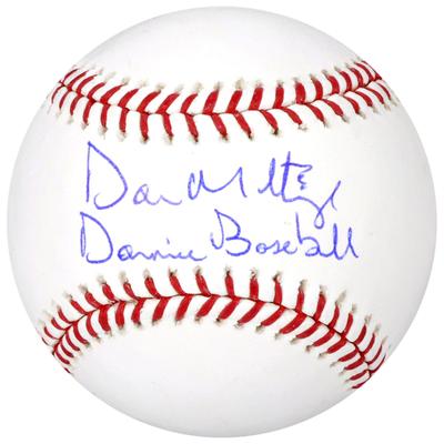 Von Don Mattingly signierter Baseball der New York Yankees mit der Aufschrift „Donnie Baseball“ Image