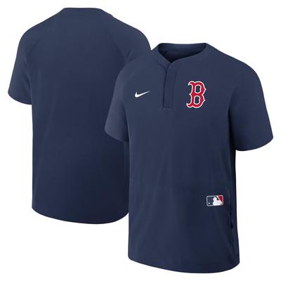 Boston Red Sox Nike Authentic Kurzarm-Windshirt - Herren Image