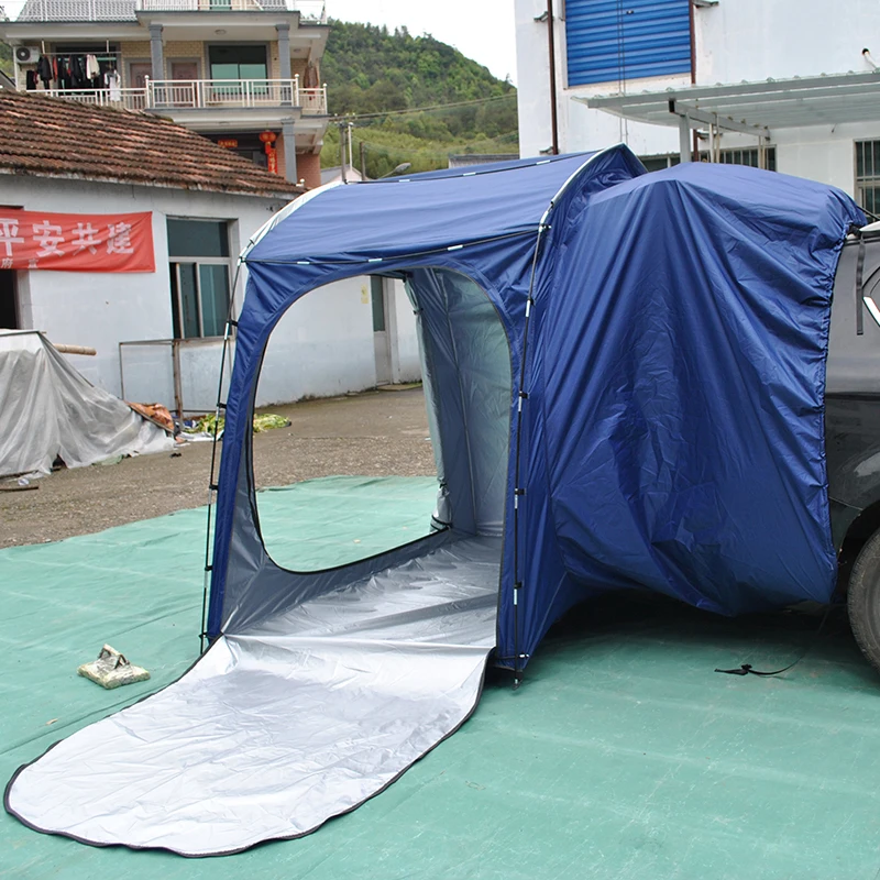 Das Autozelt erschafft einen gemütlichen Übernachtungsraum, wasserdichtes Fahrzeugzelt, ermöglicht eigenständige Nutzung oder Befestigung an Ihr Auto Image