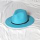 Formal Wedding Fedora Hat Made of Wool and Acrylic Simple and Elegant Headwear