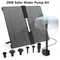 20W Solar Water Pump Kit, Solar Powered Water Fountain Pump with 6 Nozzles, Water Feature Outdoor