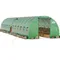 44x10x7ft Greenhouse Extra Duty 4 Zipper Doors Outdoor Greenhouses 24 Windows Walk in Tunnel Green