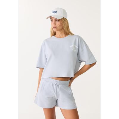 Stradivarius Placement T-shirt Sky blue L