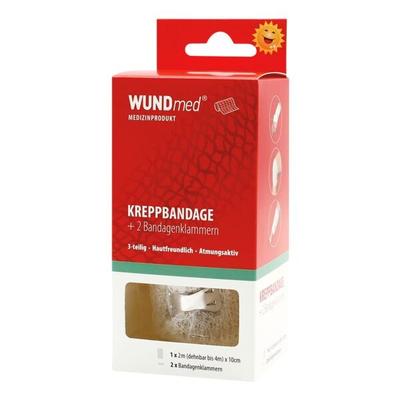 WUNDmed Kreppbandage mit Bandageklammern Image