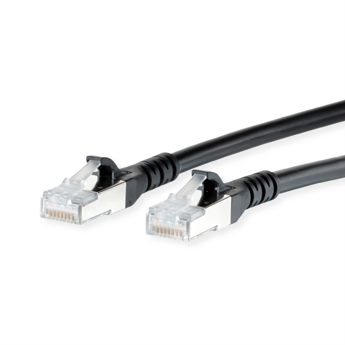 METZ CONNECT Patchkabel Cat.6A AWG 26, LSOH, schwarz, 70 m Image