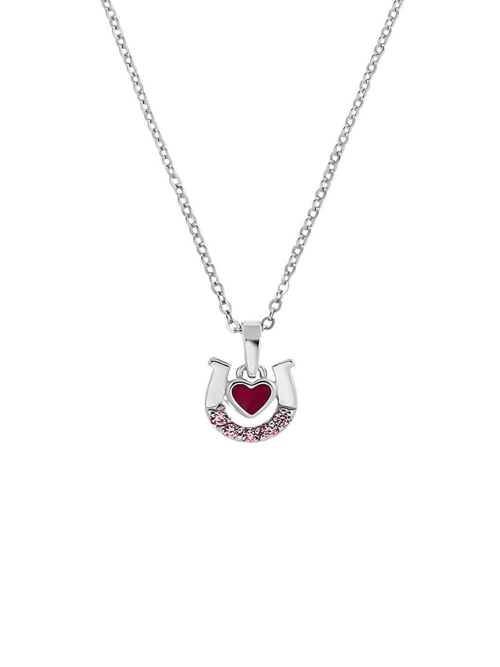 amor Kette mit Anhänger Mädchen silber, 38 Image