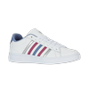 Sneaker K-SWISS "COURT TIEBREAK II", Gr. 42, weiß, infinity, weiß, Leder, sportlich, Schuhe