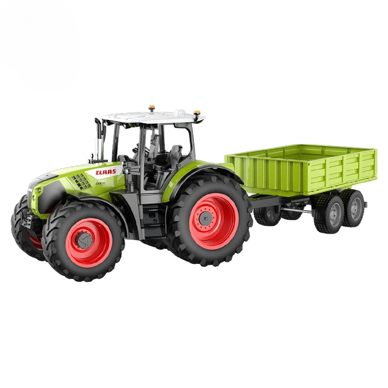 RC Traktor 1/16 Fernbedienung Auto Modell Simulation Bauernhof Pastoralen Traktor Jungen Mädchen RTR Spielzeug Doppel Adler Kada