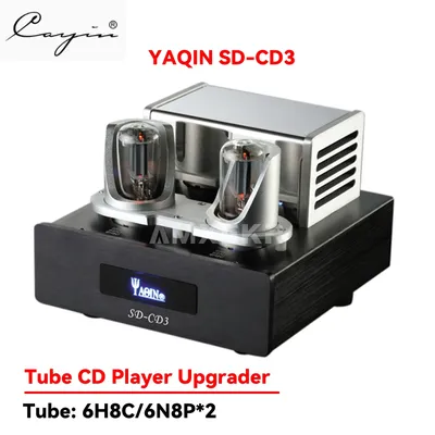 Yaqin SD-CD3 CD digitaler Plattenspieler Upgrade Pufferfieber HiFi-Röhre CD-Player 6H8C/6N8P*2 Image