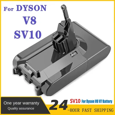 12800 mAh Batterie Für Dyson V8 Ersatz Batterie 21,6 V Für Dyson V8 Li-Ion Staubsauger Batterie Image