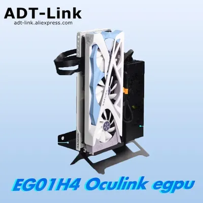 Oculink eGPU Grafik-Dockingstation, aufrechte Unterstützung, ThinkBook 4060, GOU Hot Swap, mit Image