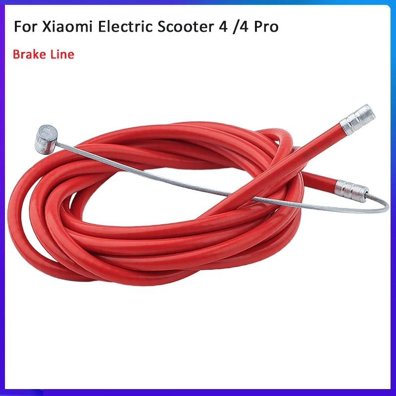 Elektrische Roller Brems Draht Linie Kabel Für Xiaomi 4/4 Pro Mi4 E-Roller Kickscooter Radfahren Rot Rohr Ersatz teil Zubehör Image