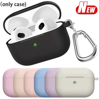 Silikon-Kopfhörerhüllen für Airpods 4/2 Airpods 3 Hülle Kopfhörerhülle Schutzhülle für Apple Airpods Pro 2 Airpods-Abdeckungen Image