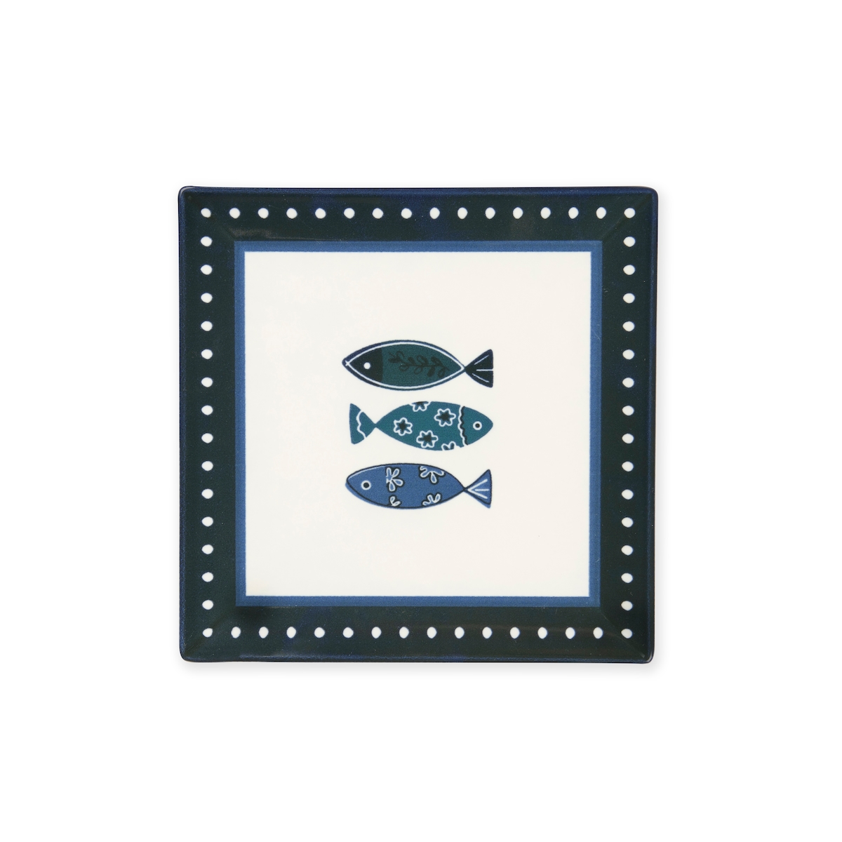 Excelsa Set Mit 6 Teller Ocean Keramik 18x2x18 cm Bunt Image