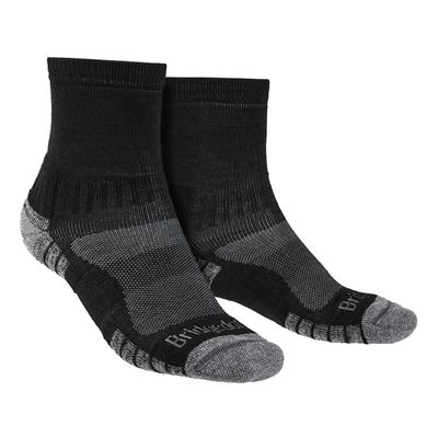 Bridgedale - Herren Wandern Leichtgewicht Merino Socken - Schwarz / Silber Image