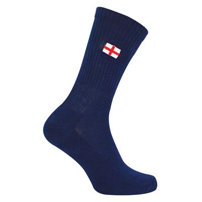 Urban Eccentric - Neuheit Baumwolle Rich St George England Flagge Socken in schwarz | Herren & Damen Socken - England Flagge Image