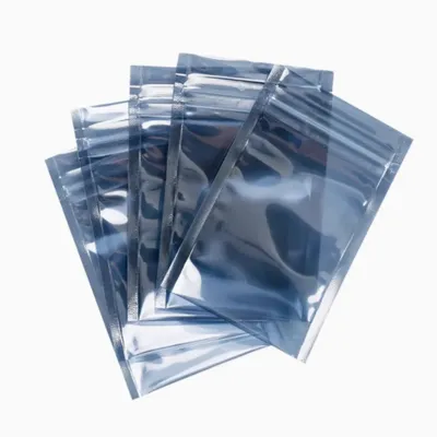 100PCS Anti-Static Shielding Ziplock Bag DIY ESD Static Instrument Chips Electronic Hard Drives