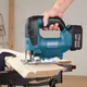 OBBGGNT-Scie sauteuse sans fil à moteur sans balais pour bois et métal, outils de travail de calcul, batterie 3000mAh, 21V, 65mm