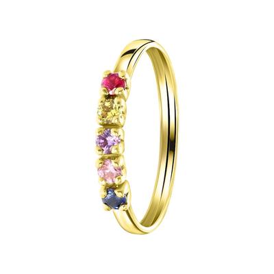 Lucardi - Ringe 585 Gold - goldfarbig Herrenschmuck 1 ct Damen Image
