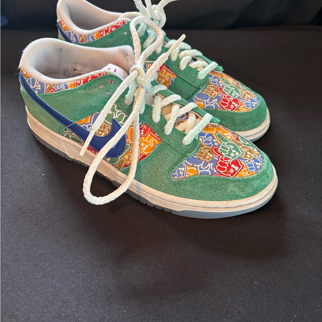 Nike Shoes | Colorful Nike Sneakers | Color: Green/Red | Size: 6.5bb