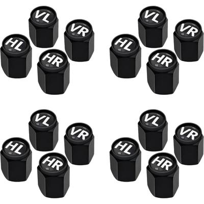 TEMU Lamek Valve Caps Made Of Alu | 16pcs Set With Seal For Marking Winter Tires & Summer Tires Suitable For 4-tire Valve Stem Cover, Wheel Valve Caps, Valve Cap Image