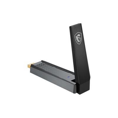 MSI Netzwerk-Switch "AX 1800 WiFi USB Stick", schwarz, Netzwerk-Switches