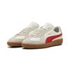 Sneaker PUMA "Army Trainer Sneakers Erwachsene", Gr. 48, warm weiß rot gum beige, Obermaterial: Kuhleder; Futter: Synthetik, Textil; Innensohle: Textil; Laufsohle: Gummi, Schuhe