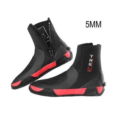 5MM Neoprene Outdoor Beach Surfing Keep Warm Shoes Water Sports Swim Boots Scuba Spearfishing