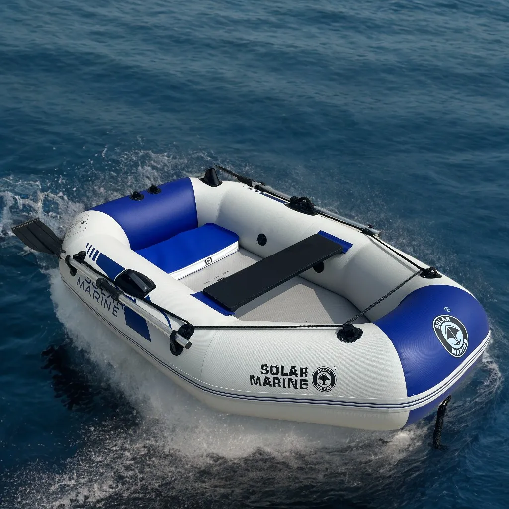 Solar Marine 1,75 m PVC aufblasbares Fischerboot Luftmatratze Boden Rennboote und Surfkajak für Outdoor-Wassersportzubehör Image
