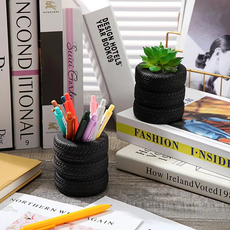 Stift-Organizer für den Schreibtisch, Make-up-Pinselhalter, Mehrzweck-Stifthalter für den Schreibtisch, Stifthalter, dekorativer Bleistift-Aufbewahrungsorganisator