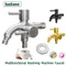 1pc 304 Stainless Steel Multi Functional Washing Machine, Double Outlet Faucet