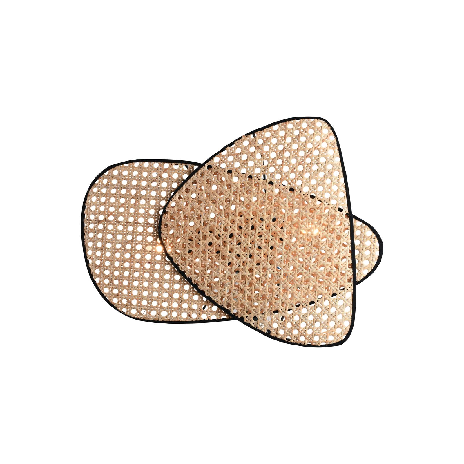 Viokef Wandlampe Gheisa, dimmbar, Holz hell, für Wohn- / Esszimmer, Holz, Wandleuchte, Wandlampe Innen