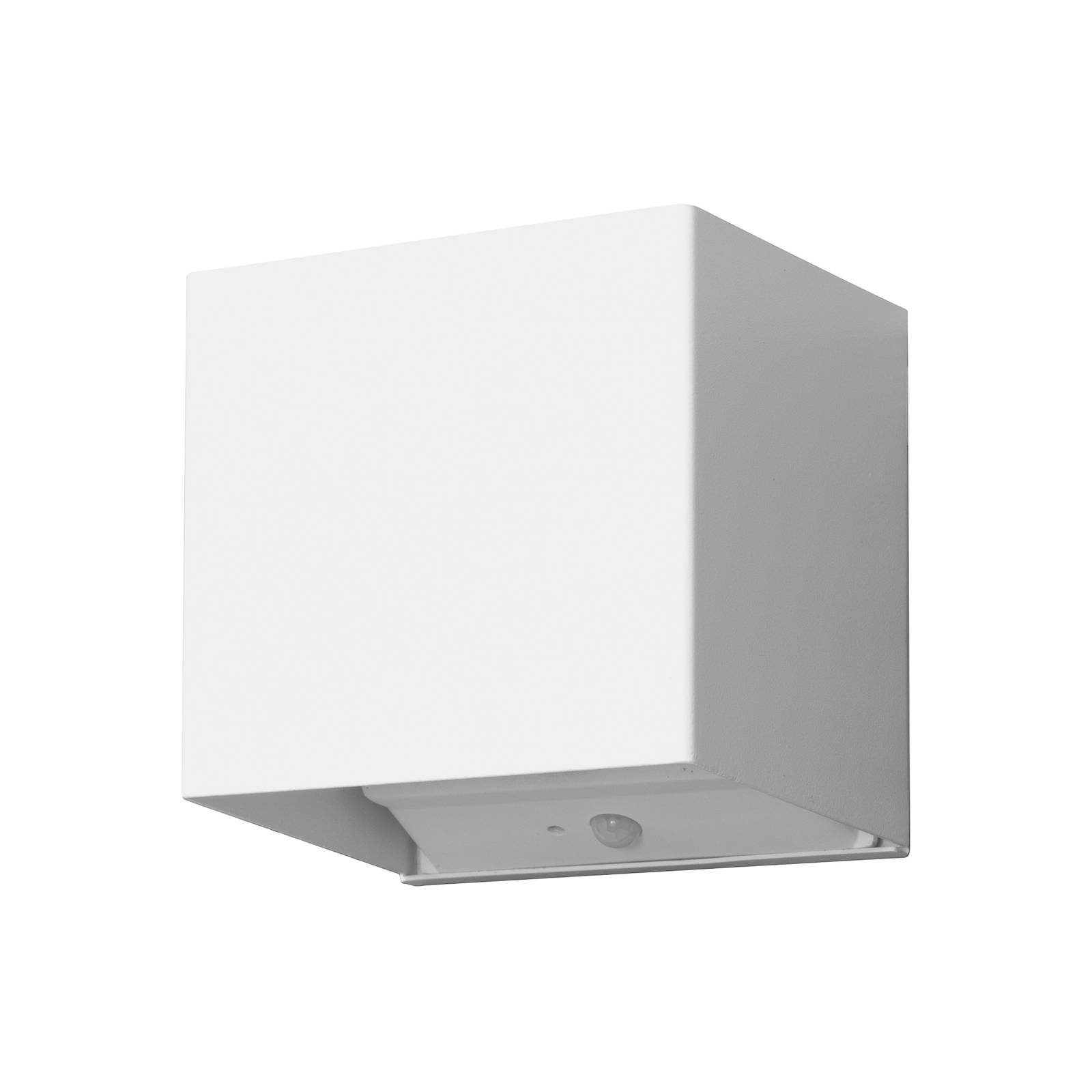 FH Lighting Aussenwandleuchte mit Bewegungsmelder Magnetic, weiß / opal, für Flurbereich, Metall, Modern