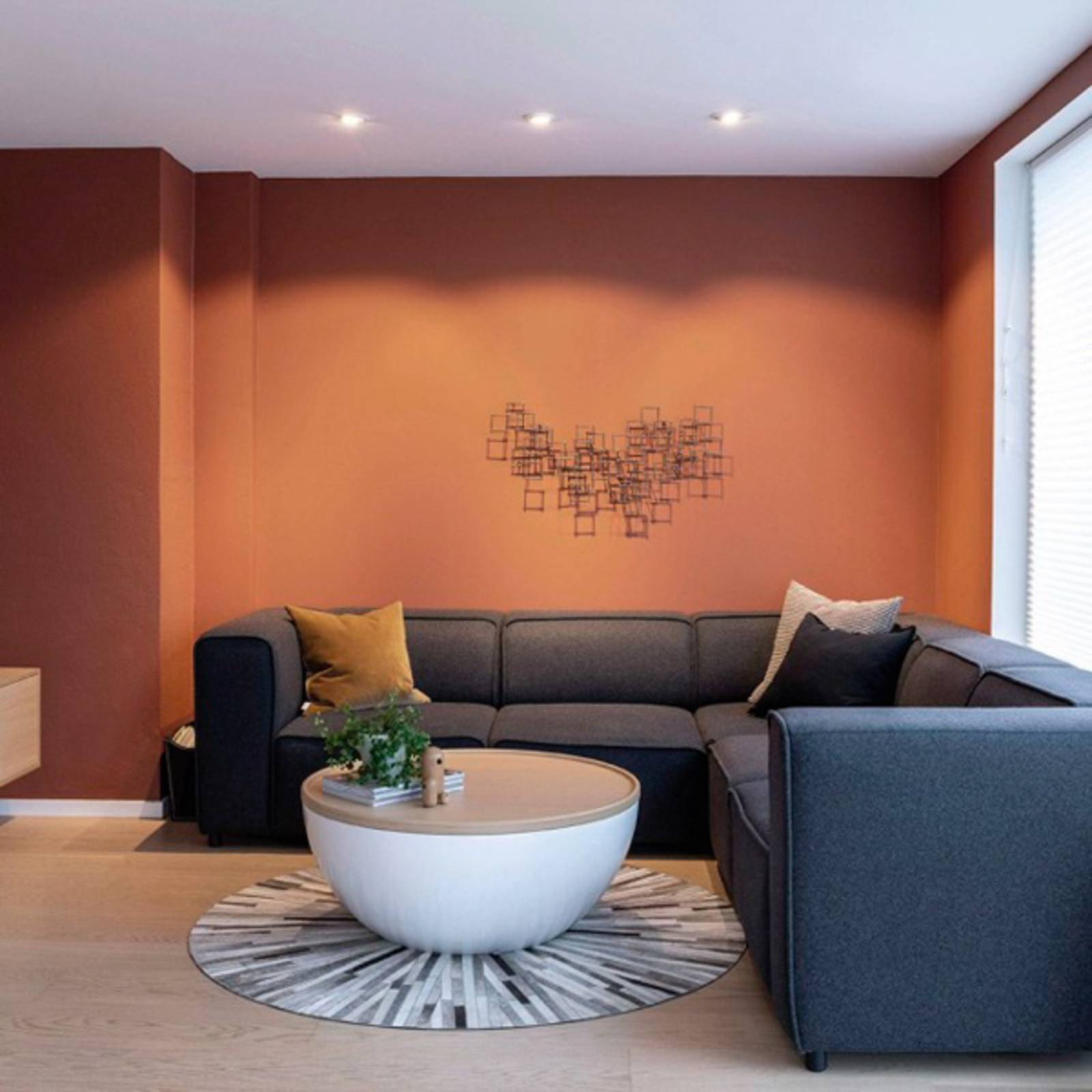 The Light Group SLC One 360° SunLike LED-Einbauleuchte weiß 927 SunLike, dimmbar, weiß / opal, für Wohn- / Esszimmer, Aluminium, Modern, Downlights