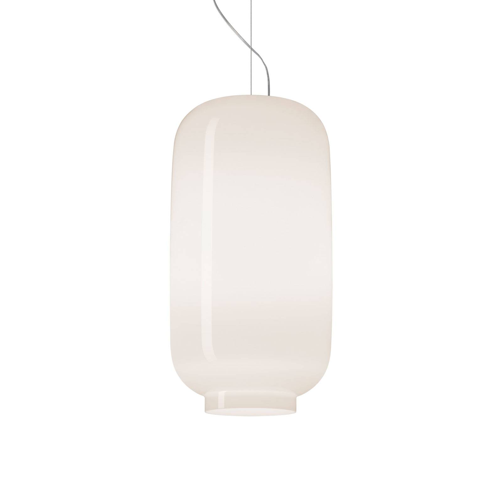 Foscarini Design Hängelampe Chouchin 2 Bianco, dimmbar, weiß / opal, für Küche, Glas, Design, Pendelleuchte