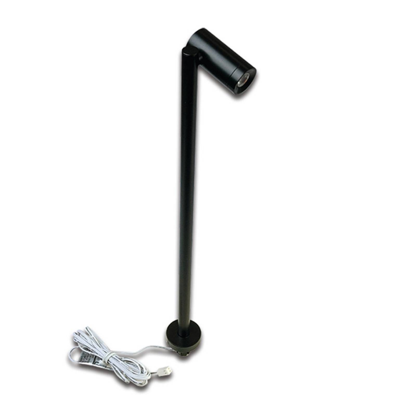 Hera Strahler LED Mono Spot 3 W, schwarz, 4.000 K Mono, dimmbar, schwarz, Aluminium, LED Deckenlampe