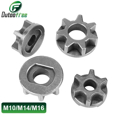 M10/M14/Chainsaw Gear Accessorie For 100 125 150 Angle Grinder Replacement Gear Sawing Sprocket Chain Wheel Chainsaw Bracket