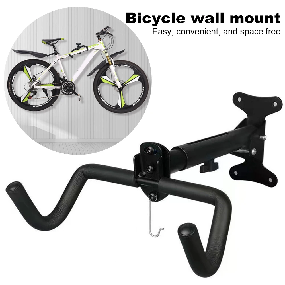 Fahrrad träger Wand haken Wand halterung Garage Fahrrad halter hält bis zu 55,1 lbs Wand halterung Fahrrad halter zum Aufhängen von Straßen Mountainbike Image