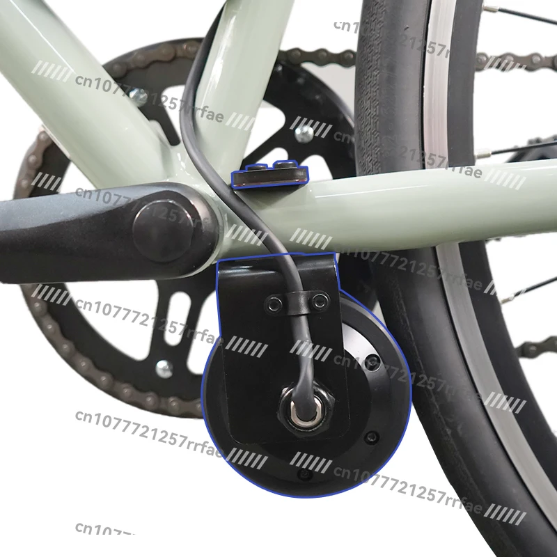 2025 Neues, reibungsbetriebenes 250-Watt-Umrüstset für Elektrofahrräder mit Fahrrad-Lithiumbatterie Image