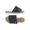Tom Tailor Damen Sandale, Gr. 36, marineblau, kein Etikett