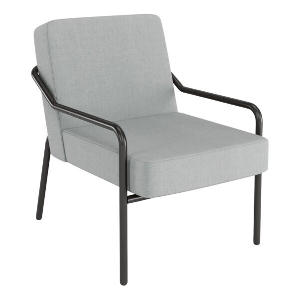 meet Sessel »meet - Medso M« Modell Klassik Stoff grau, 40.6 cm Image