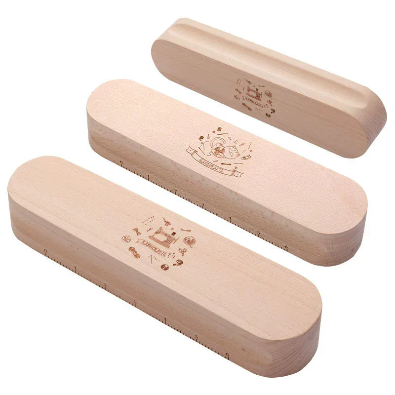 IMZAY 1Pc Multifunctional Sewing Wooden Block Household Beech Wooden Ironing Tool for Sewing Tailoring Clapping