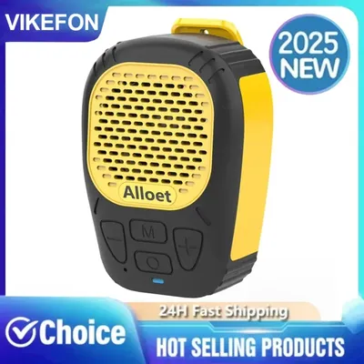 Wearable Bluetooth Speaker Magnetic Clip-On Wireless Speaker Waterproof Portable Sound with Strap
