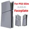For Sony PS5 Slim Drive /Digital Game Console Accessories Limited Edition Grey Faceplate Replacement